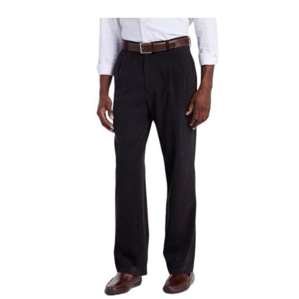 Men's Classic Black Dress Pants SILK!